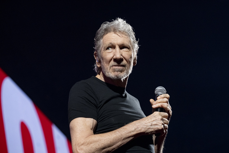 Roger Waters bei einem Konzert in Barcelona.