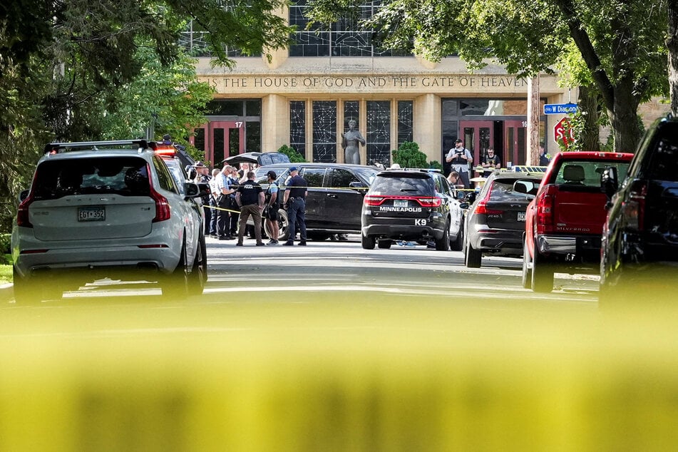 Police responded after a shooter opened fire at the Annunciation Catholic School in Minneapolis, reportedly killing at least two people.