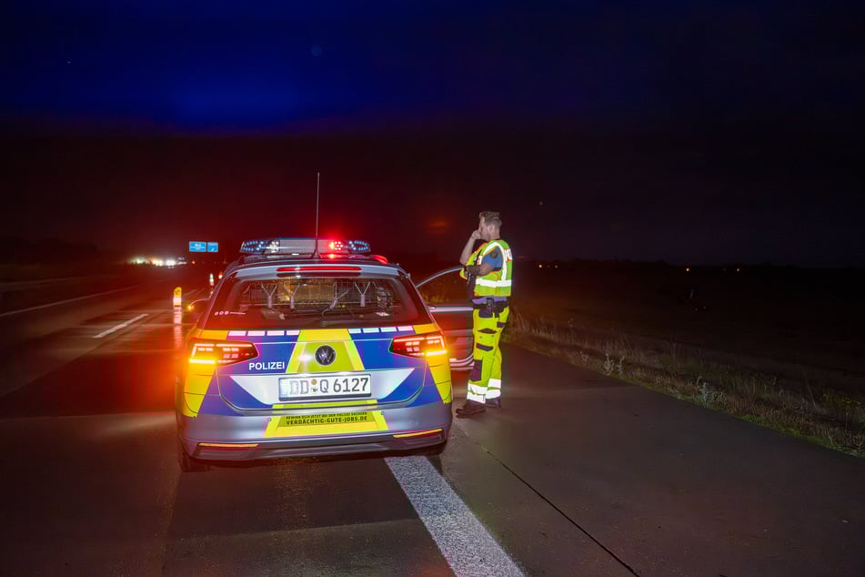 Der Verkehr wurde an der Unfallstelle vorbeigeleitet.