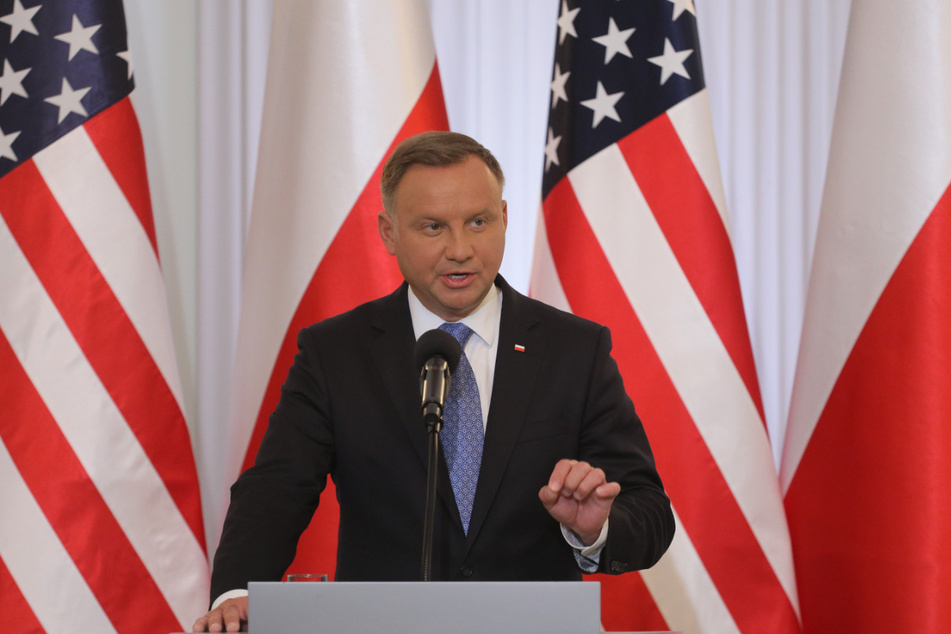 Polens Präsident Andrzej Duda (48) erwartet in Polen eine Migrationswelle aus Belarus.