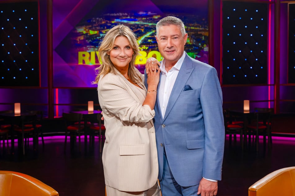 Moderierten die letzte "Riverboat"-Folge 2024 und werden auch in der ersten im neuen Jahr zu sehen sein: Kim Fisher (55) und Joachim Llambi (60).