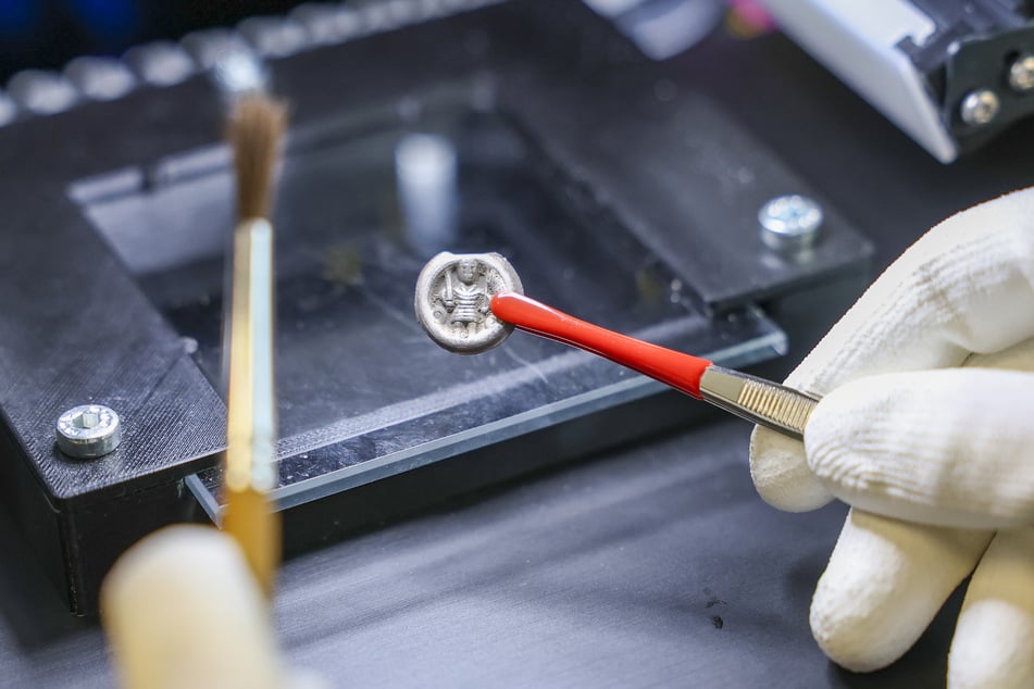 Dieser konkrete Münztyp war zuvor nicht bekannt.