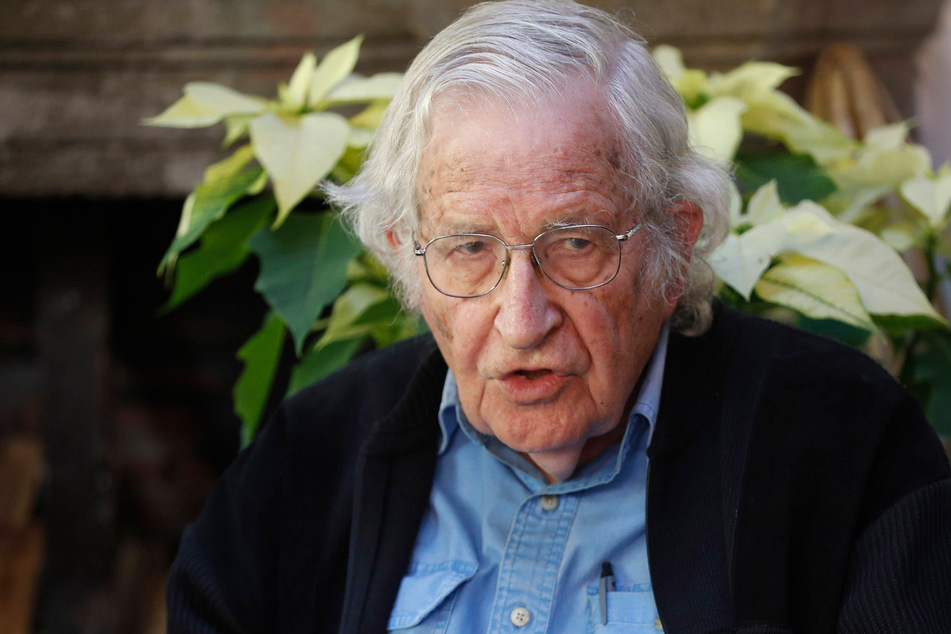 Noam Chomsky was discharged from a hospital in São Paolo Tuesday after rumors spread online that the intellectual had died.
