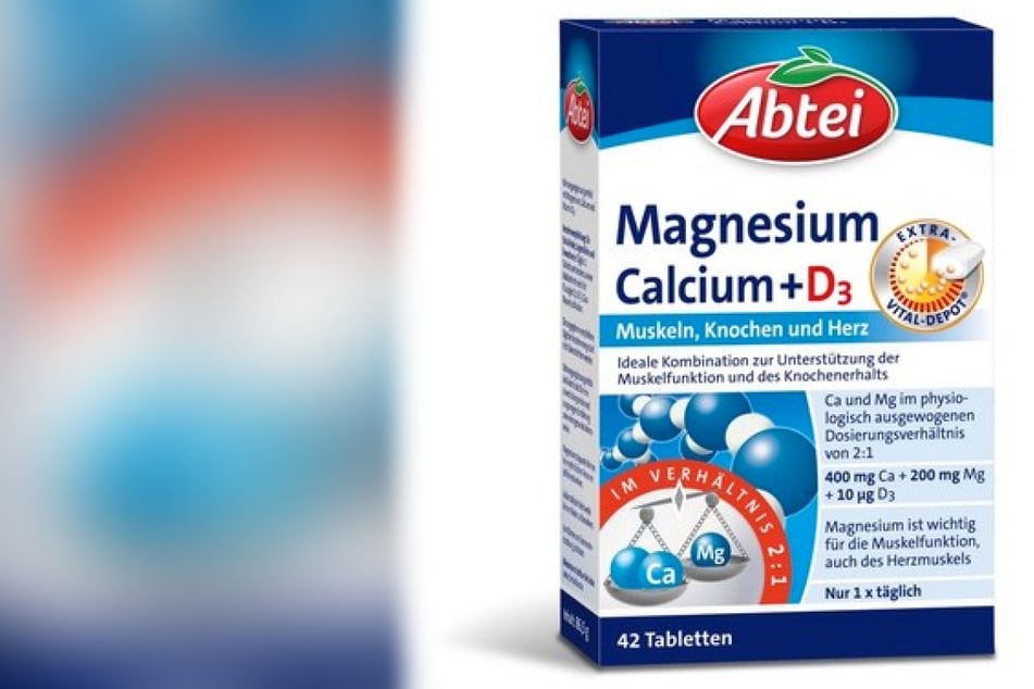 Gesundheitsgefahr? Abtei-Tabletten mit Magnesium und Calcium zurückgerufen!
