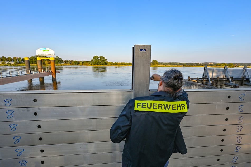 Die Brandenburger Feuerwehr bereitet alles für den Ernstfall vor.