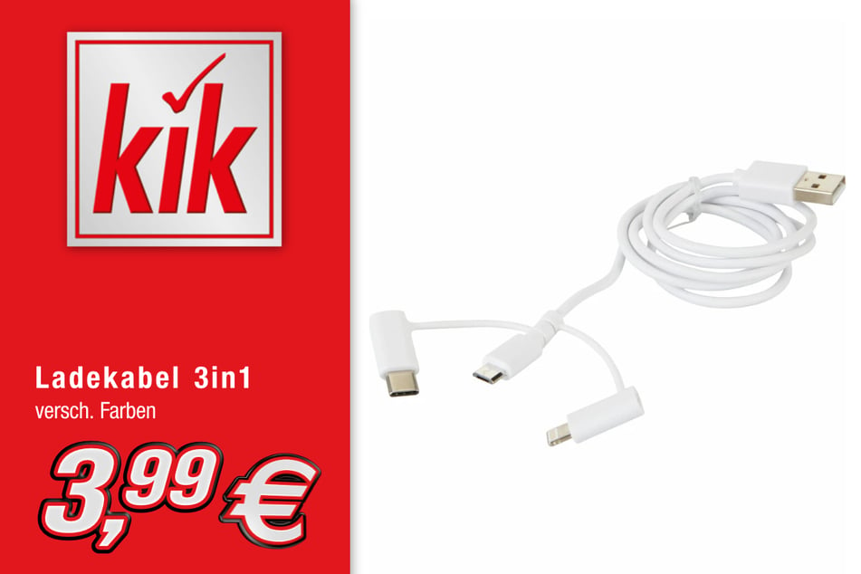 Ladekabel 3in1