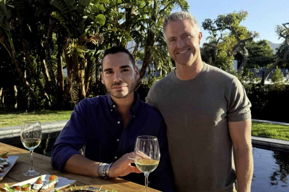 Ralf Schumacher (50, r.) und Étienne Bousquet-Cassagne (36) wollen am kommenden Wochenende in Saint-Tropez den Bund der Ehe eingehen.