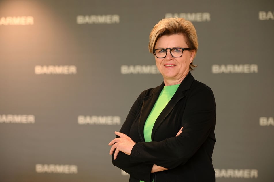 Monika Welfens (61) ist Landes-Chefin der Barmer Krankenkasse in Sachsen.