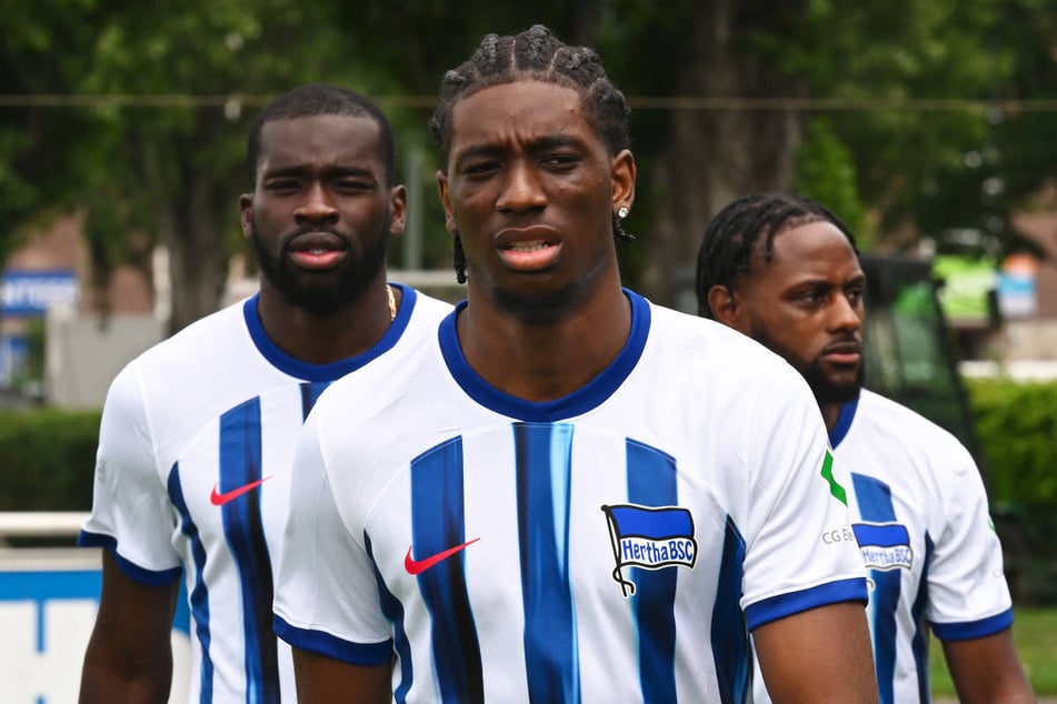 Kelian Nsona (23) wird wohl nicht mehr für Hertha BSC auflaufen.
