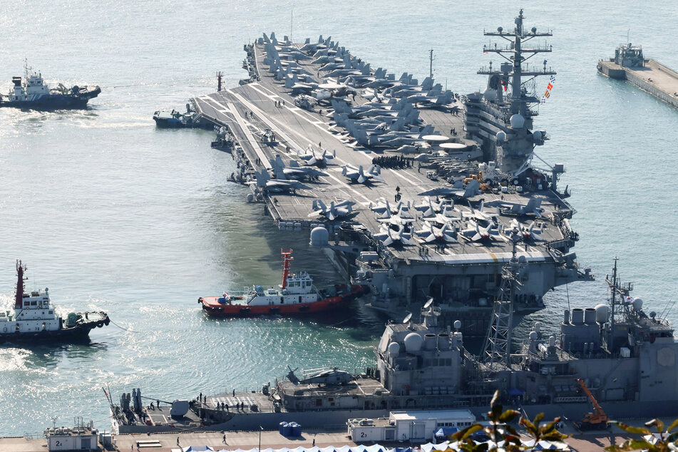 North Korea said a South Korean port visit by the aircraft carrier USS Ronald Reagan amounted to preparations for a US nuclear attack.