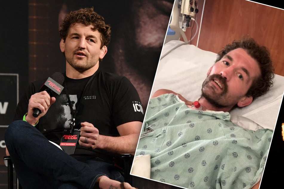 La estrella de la UFC, Ben Askren (40), se ha pronunciado después de su trasplante de pulmón desde el hospital.
