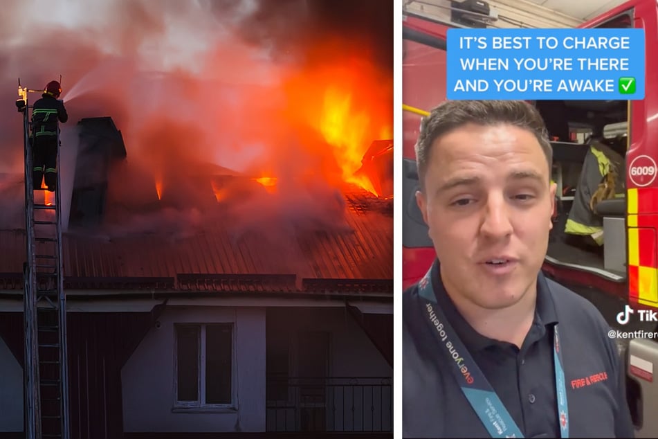 Feuerwehrmann enthüllt, warum man nachts sein Handy nicht aufladen sollte