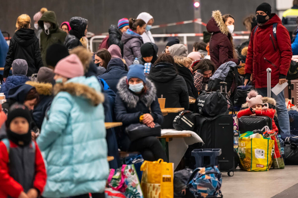 Noch immer kommen täglich neue Flüchtlinge in Berlin an, die nicht nur aus der Ukraine nach Deutschland flüchten.