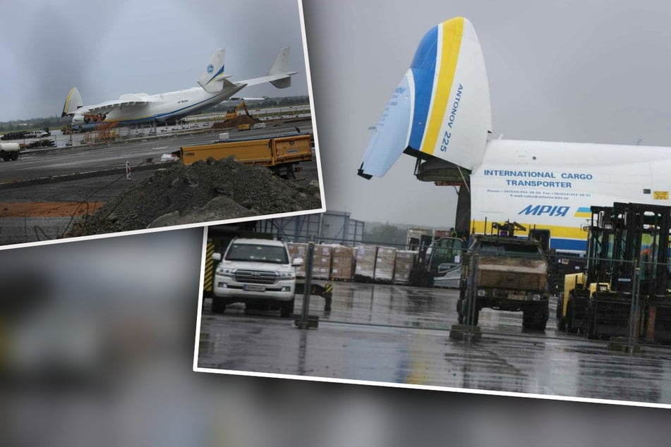 Größtes Flugzeug der Welt: Antonow AN-225 in Ukraine zerstört
