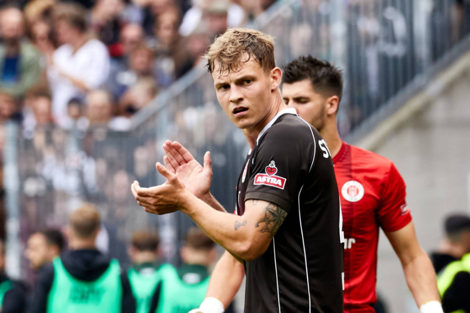 David Nemeth (22) stand zum ersten Mal seit zehn Monaten wieder in der Startelf des FC St. Pauli.