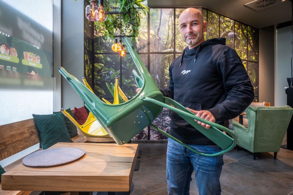 Gastronom Thomas Sauske (42) möchte mit dem neuen Restaurant einen Mehrwert für die Chemnitzer Innenstadt schaffen.