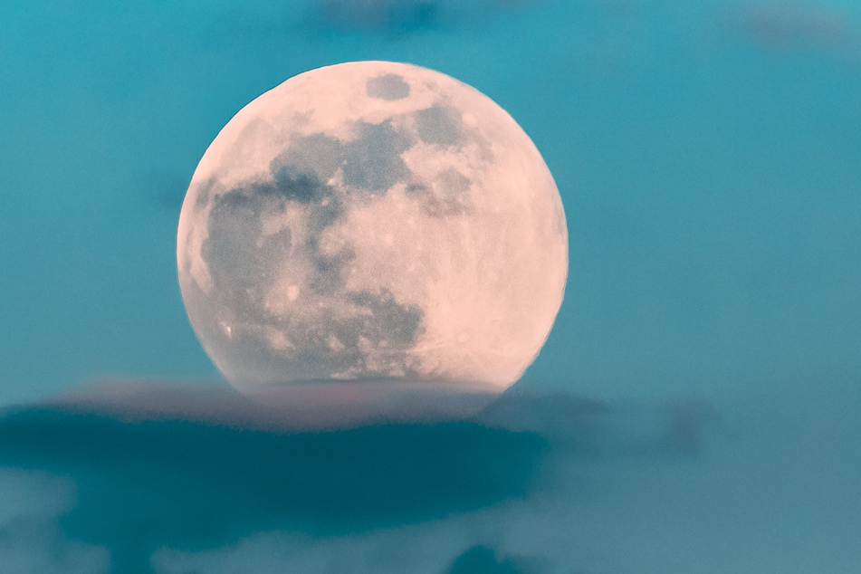 Am Donnerstag beleuchtet ein Vollmond die Januarnacht.