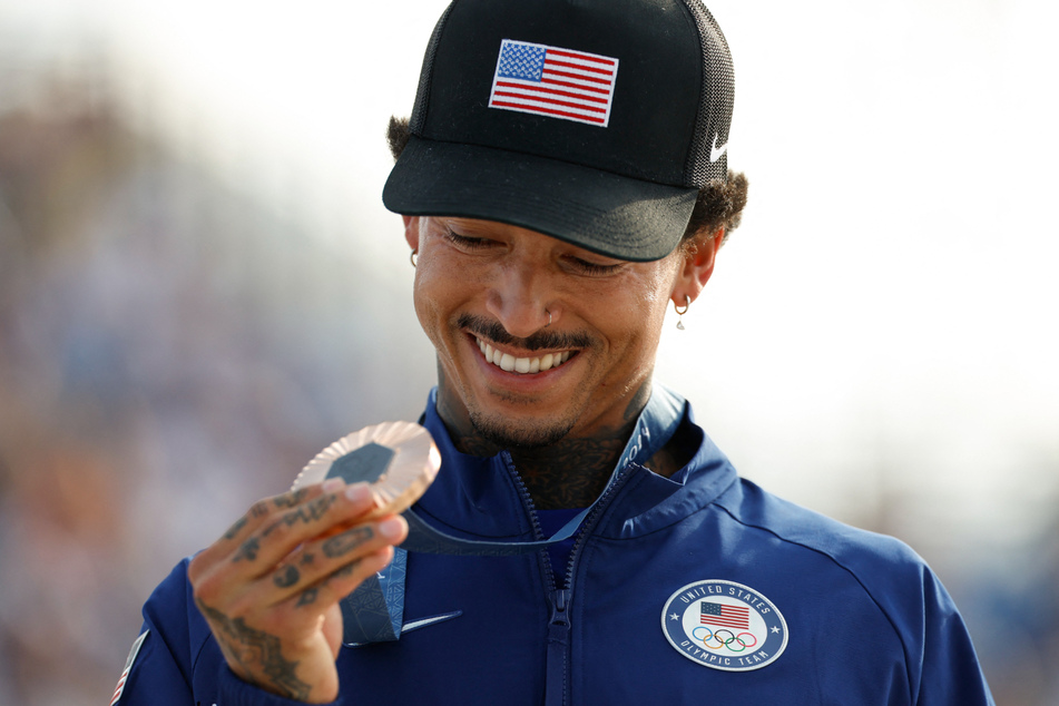 Der US-Skater Nyjah Huston (29) hat sich über die Qualität seiner Bronzemedaille beschwert, die er bei den Olympischen Spielen in Paris erhalten hat.