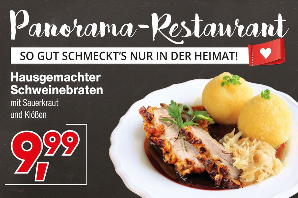 Jetzt im Panorama-Restaurant von Möbel GRAF vorbeischauen und lecker schlemmen.