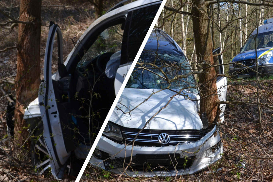 Tödlicher Unfall bei Hoyerswerda: VW-Fahrer (†88) kracht gegen Baum und stirbt!