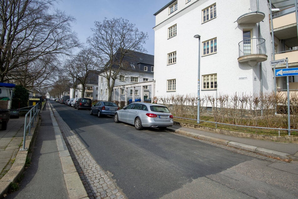 Tatort an der Heimgarten-Straße: Auch hier verschwand ein Toyota.