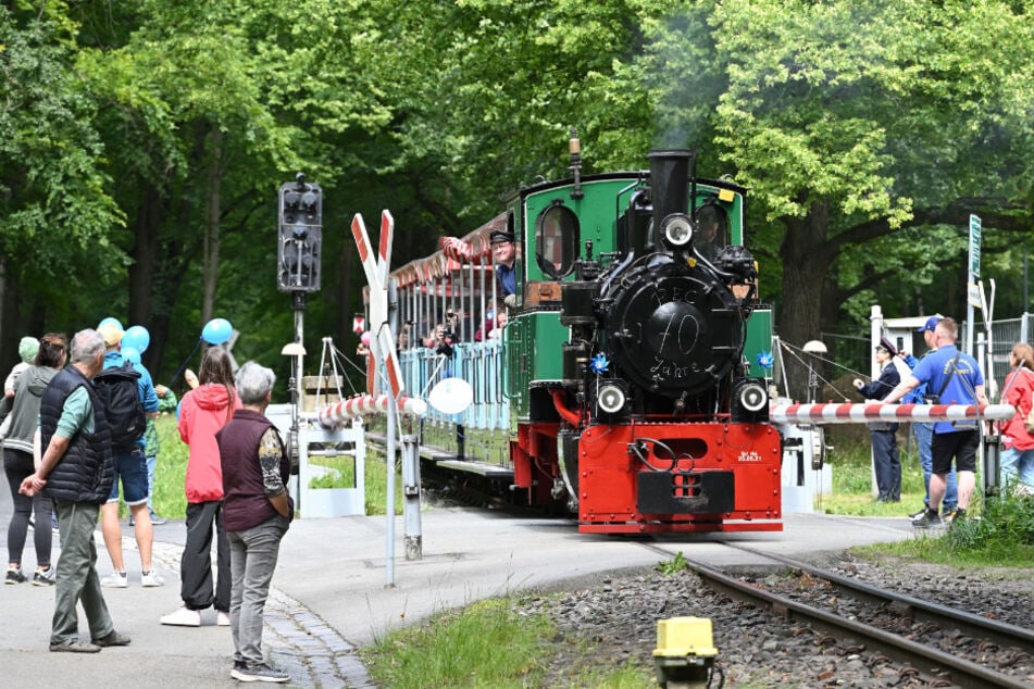 Großes Jubiläumswochenende bei der Parkeisenbahn.