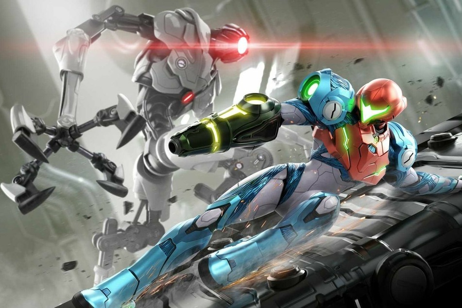 Heldin Samus Aran bekommt es in "Metroid Dread" besonders mit mechanischen Kontrahenten zu tun.