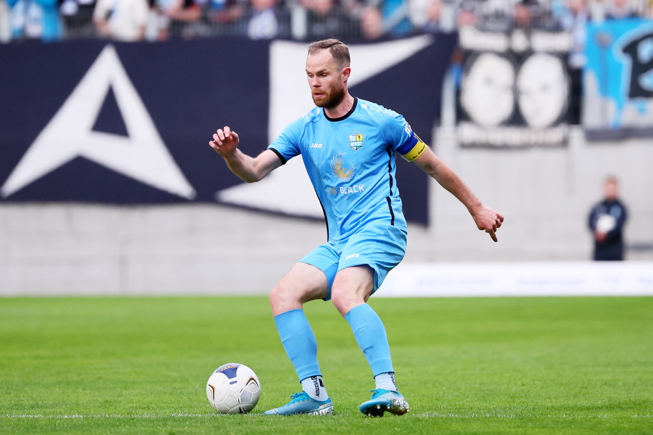 CFC-Routinier Tobias Müller (29) bestreitet mit den Himmelblauen am Pfingstsonntag das letzte Punktspiel der Saison.