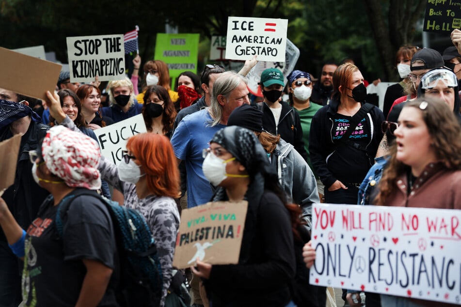 The Trump administration's violent raids and attacks on immigrant communities have sparked mass protests nationwide.