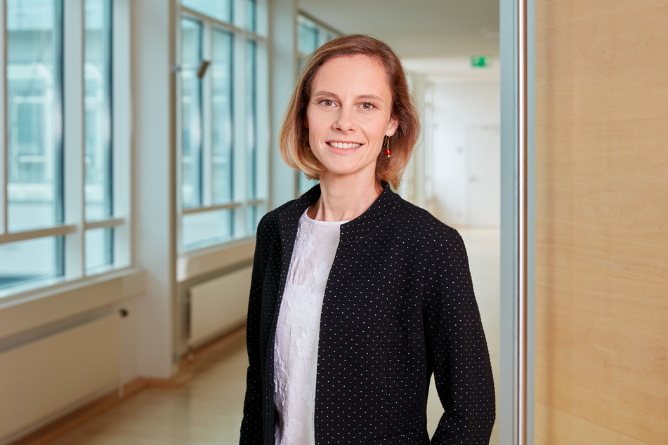 Nora Weinhold (39) ist Sprecherin des Dresdner Großversorgers SachsenEnergie und von dessen Tochterunternehmen Drewag/Stadtwerke Dresden.