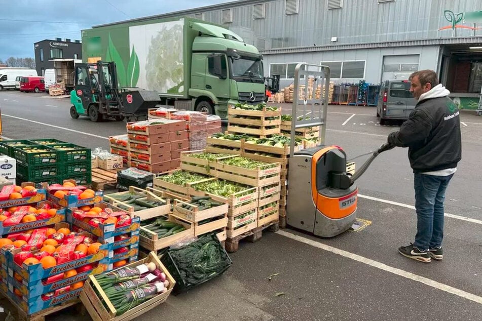 Die gewohnten Abläufe im betroffenen Großmarkt in Stuttgart werden aufrechterhalten.