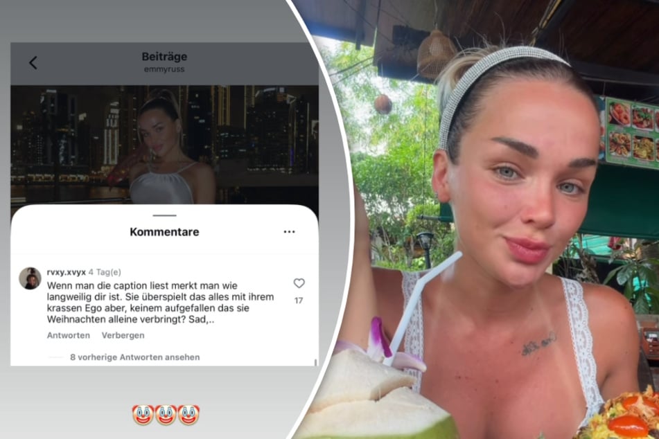 Emmy Russ: Emmy Russ wehrt sich nach "traurigen" Weihnachten gegen ihre Hater