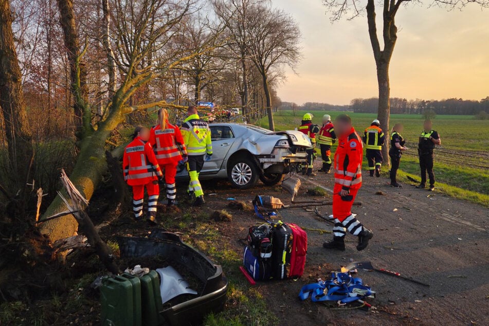 Für den VW-Fahrer kam jede Hilfe zu spät.