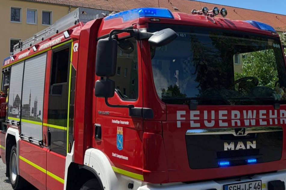 Die Einsatzkräfte der Freiwilligen Feuerwehr Sangerhausen konnten ein Ausbreiten der Flammen verhindern. (Symbolbild)
