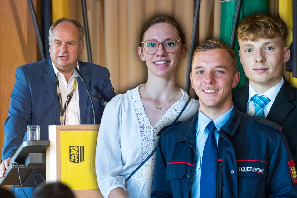 Dresden: Bestatter, Feuerwehrmann, Verwaltungsexpertin: Wir sind die neuen Azubis aus dem Rathaus