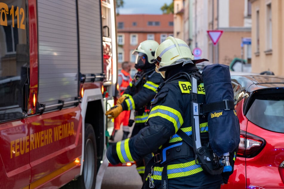 Kurios: Brand in Weimar erweist sich als optische Täuschung