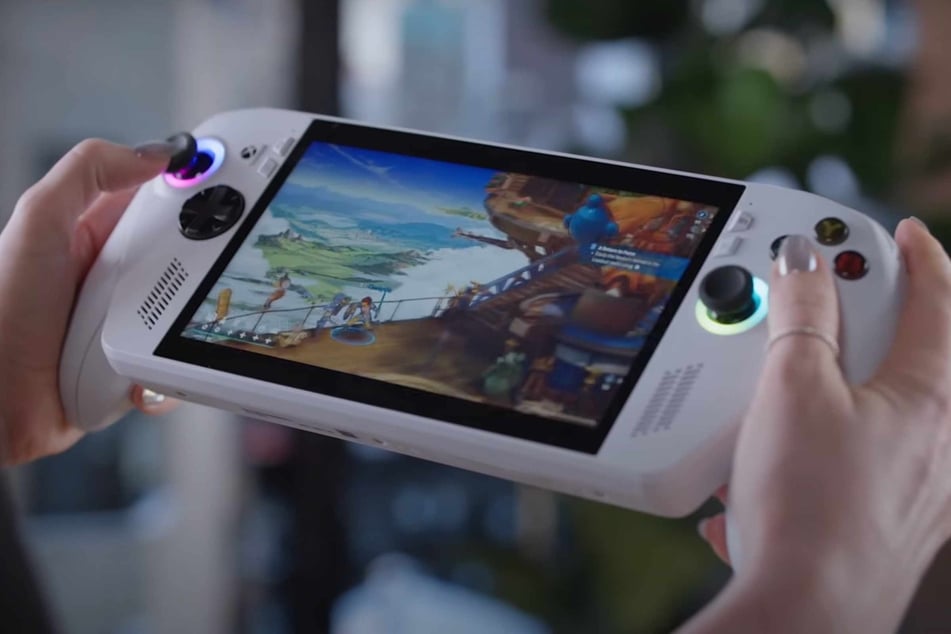 Microsoft on Sunday unveiled its first Xbox-branded handheld gaming devices, touting them as a way to play its vast library of titles anywhere.