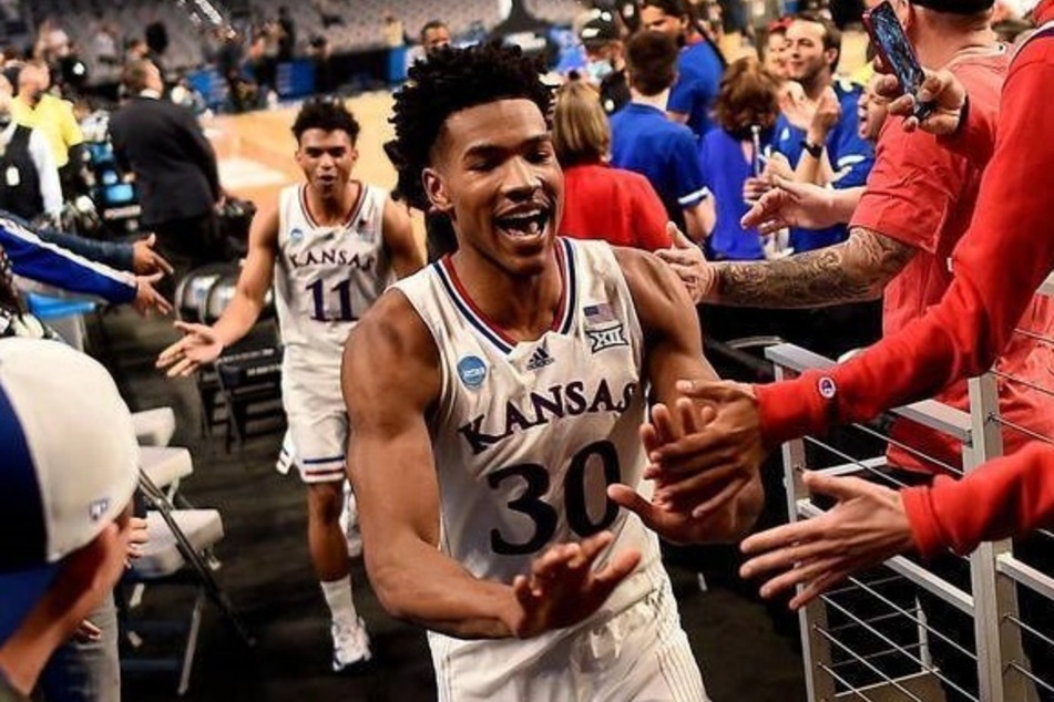 Kansas guard Ochai Agbaji was named the 2022 Final Four Most Outstanding Player.