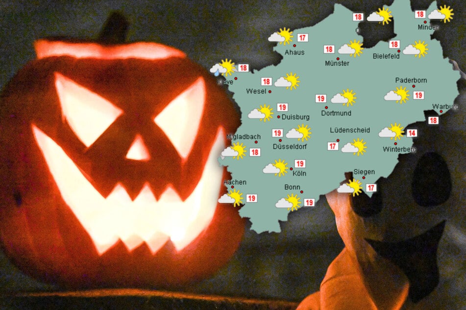 Gibt's Süßes oder Saures? So wird das Halloween-Wetter in NRW
