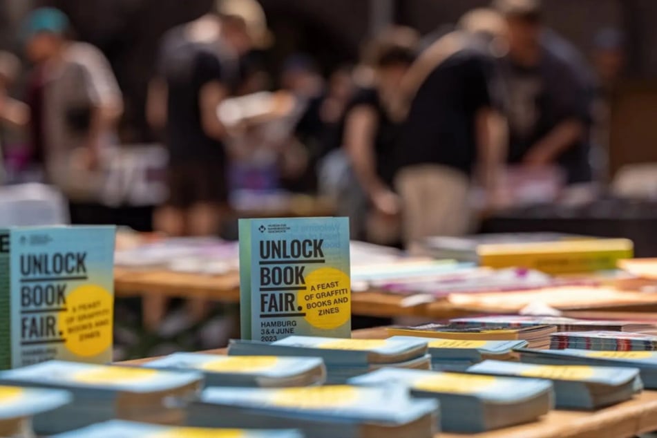 In der Chemnitzer Markthalle findet die Unlock Book Fair statt.