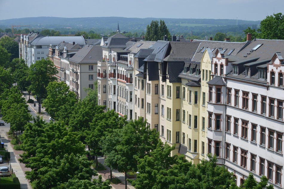 Der Chemnitzer Kaßberg: Hier reihen sich zahlreiche Altbauten aneinander. Doch für ältere Menschen sind die Wohnungen oftmals nicht geeignet.