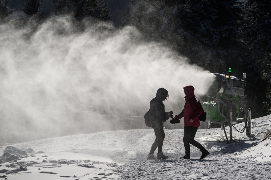 Für immer Schnee in Sachsens Skigebieten?