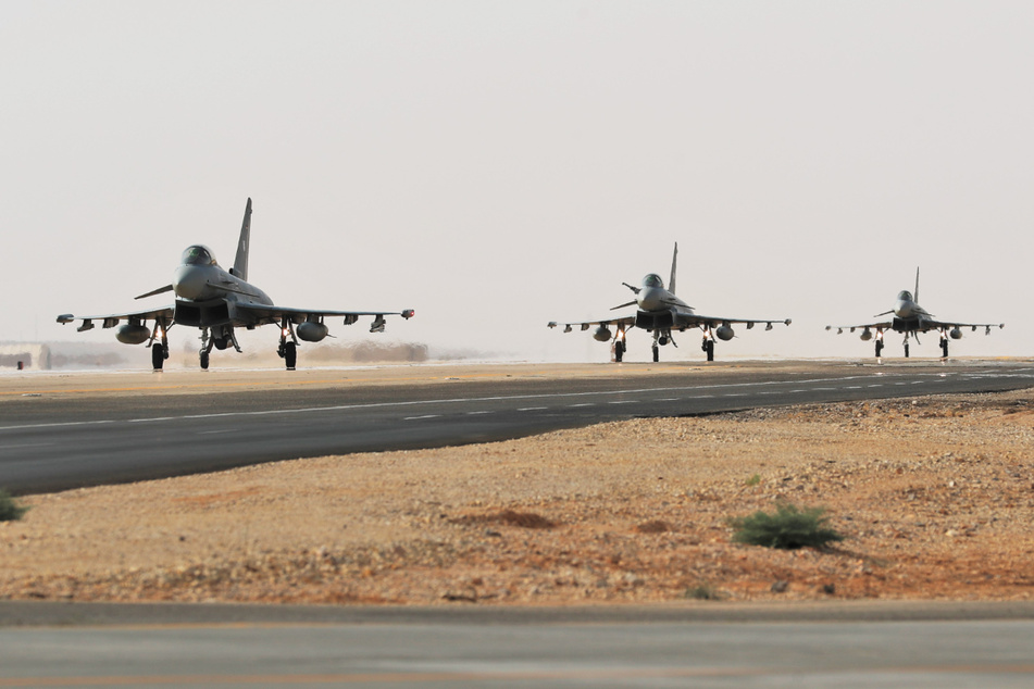 Sechs Eurofighter der Luftwaffe sind bis Anfang November in Jordanien.