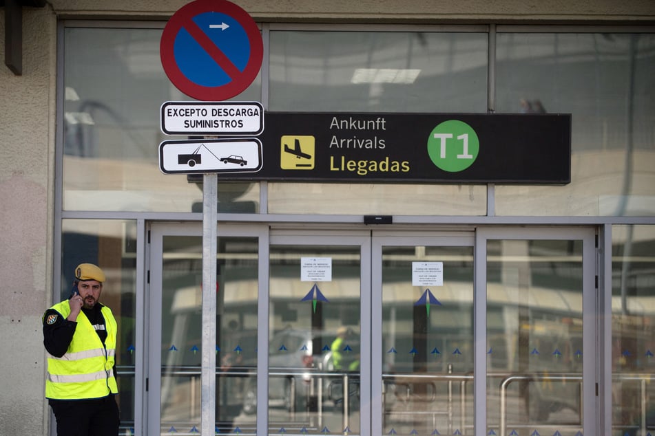 Am Flughafen von Malaga herrschte am Samstag helle Aufregung. (Symbolbild)