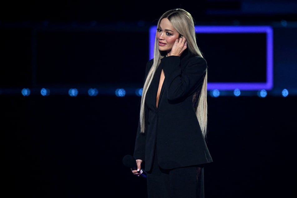 Rita Ora fought back tears as she remembered One Direction star Liam Payne at the 2024 MTV EMAs.