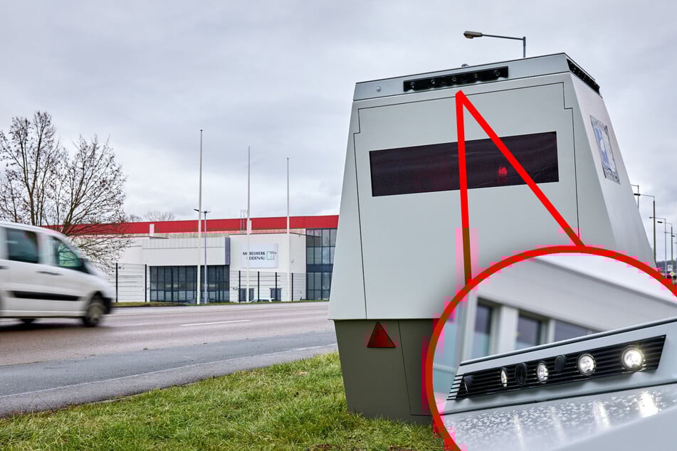 Vandalen aufgepasst! Neuer Superblitzer besitzt Video-Alarm-System mit Löschanlage