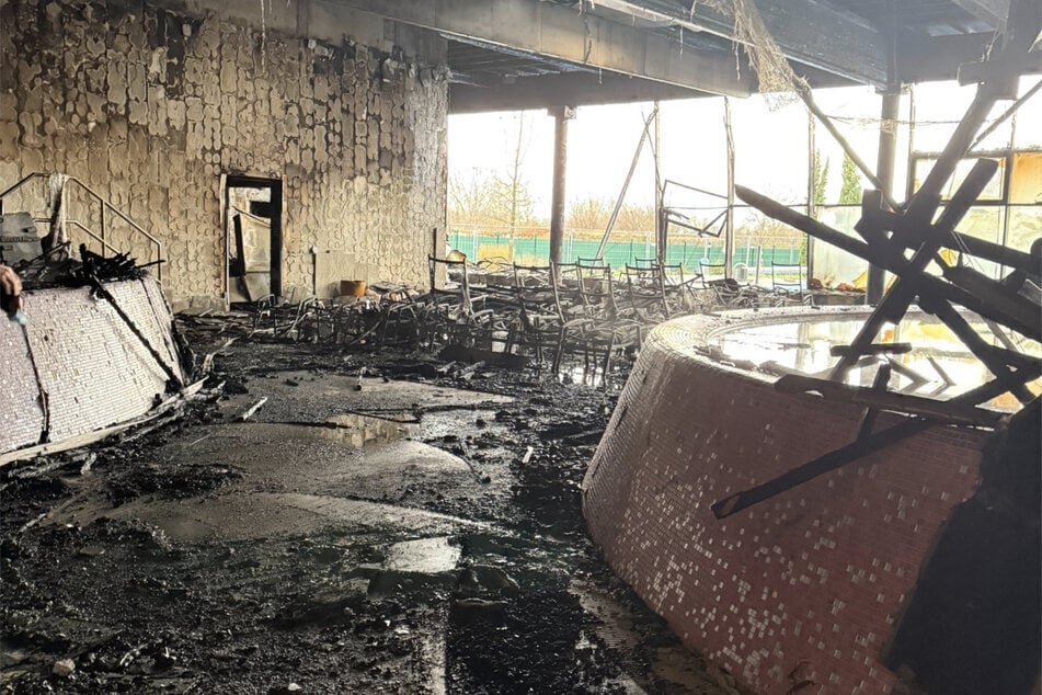 Der Thermenbereich war nach dem verheerenden Brand stark beschädigt. (Archivbild)
