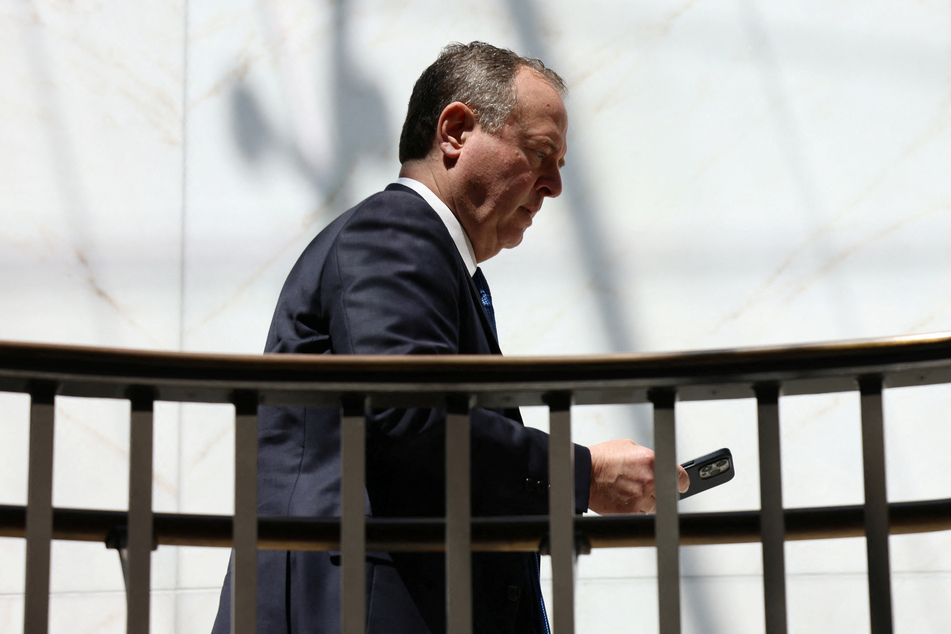 Adam Schiff was applauded by his Democratic colleagues as he exited the House chamber following his censure vote.