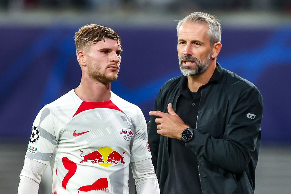 Schlechte Stimmung gegenüber seinem Stürmer Timo Werner (26)? RB-Leipzig-Trainer Marco Rose will davon nichts wissen.