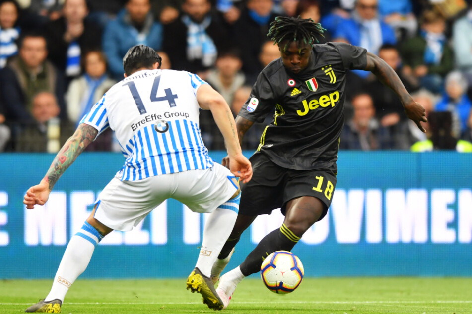 Moise Kean (r.) gab bereits mit 16 Jahren sein Profidebüt für Juventus Turin.